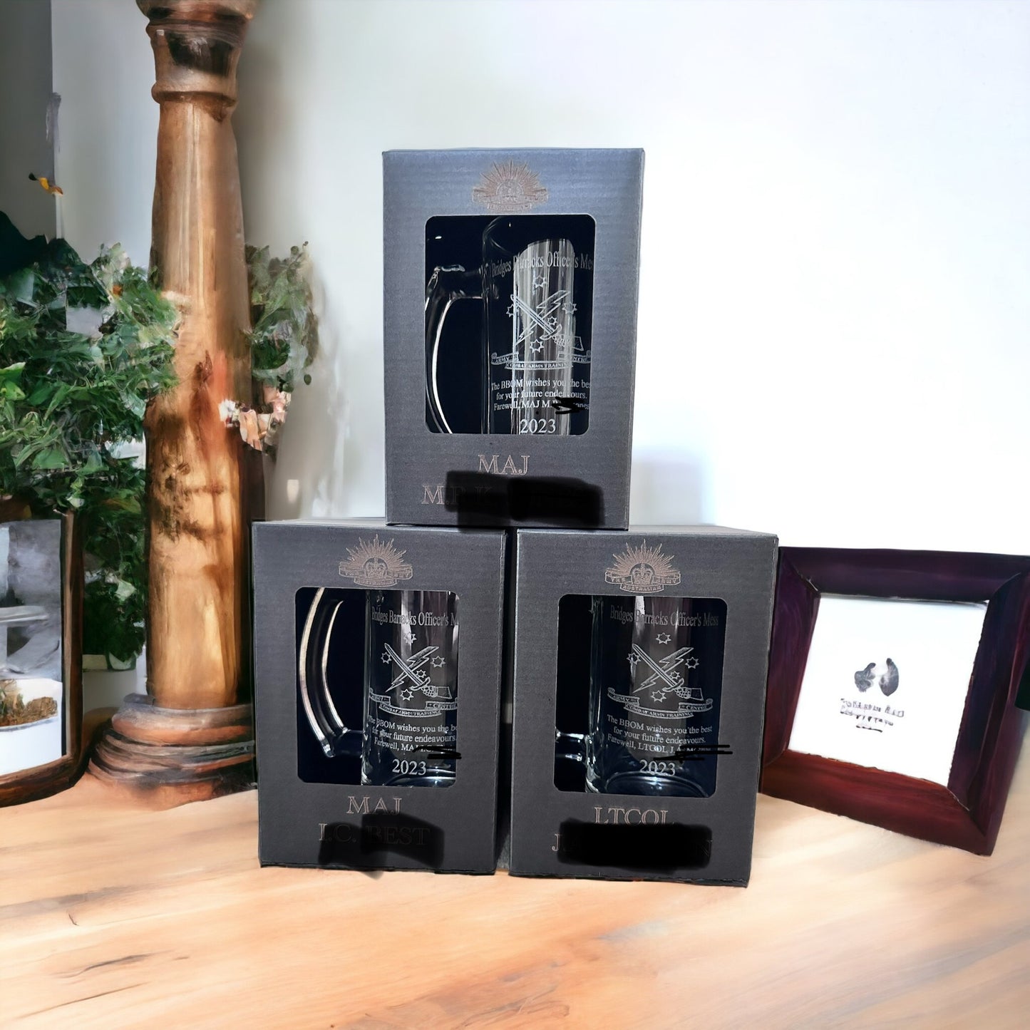 Engraved glassware/drinkware