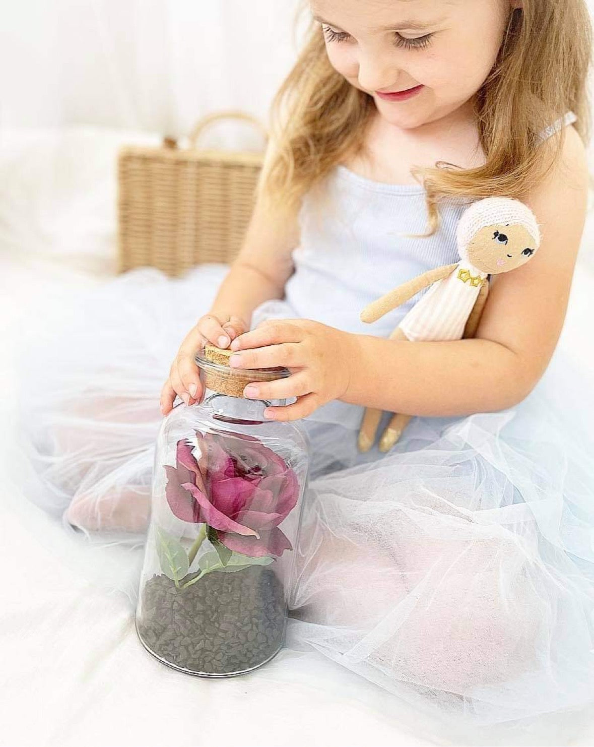Thank you for helping me grow flower jar