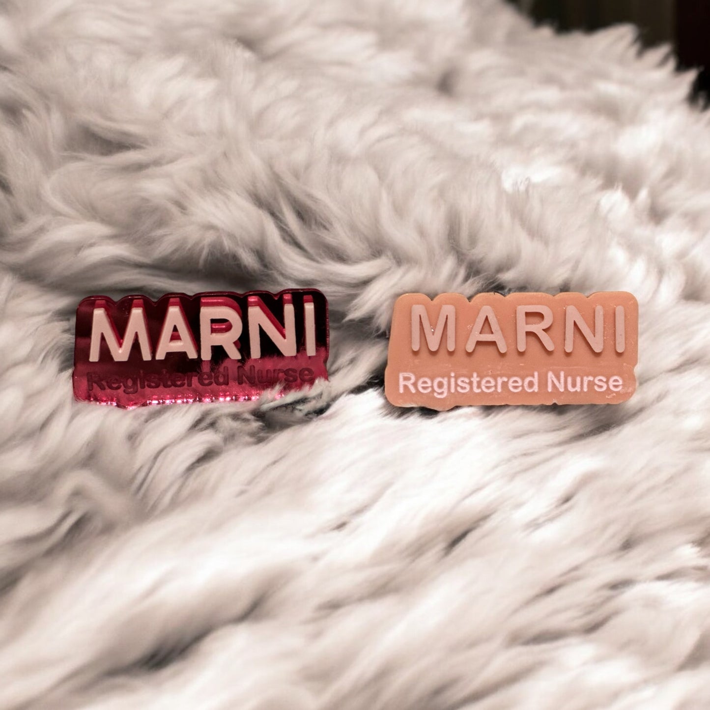 Personalised name badges (all styles)