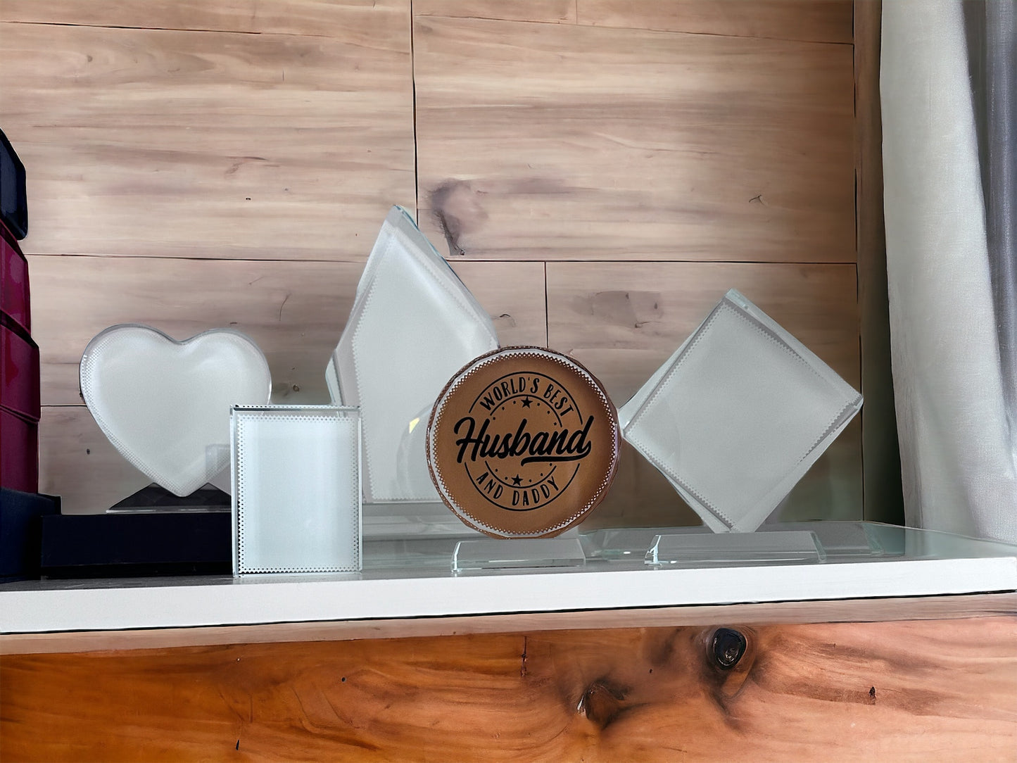 Personalised Glass award blocks