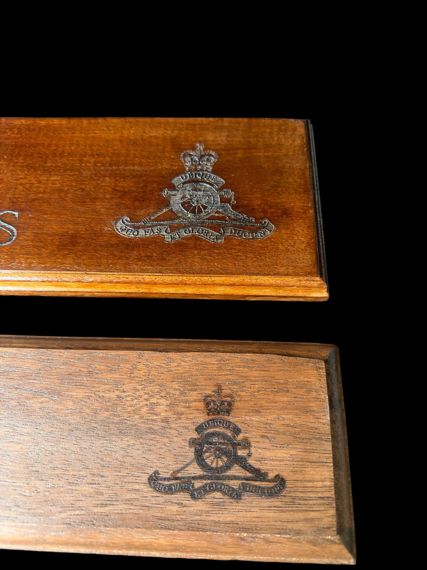 personalised Army cane holder