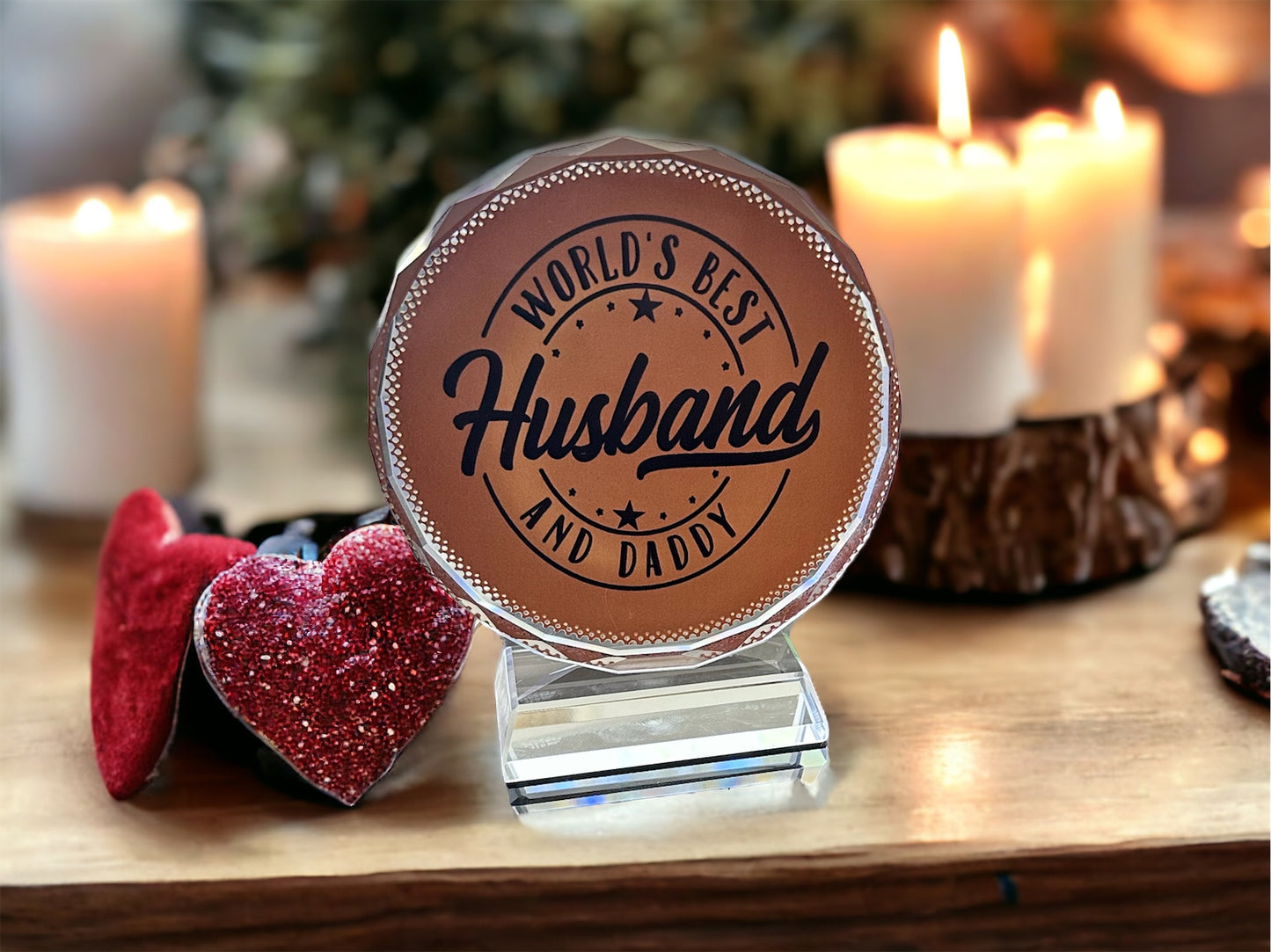 Personalised Glass award blocks