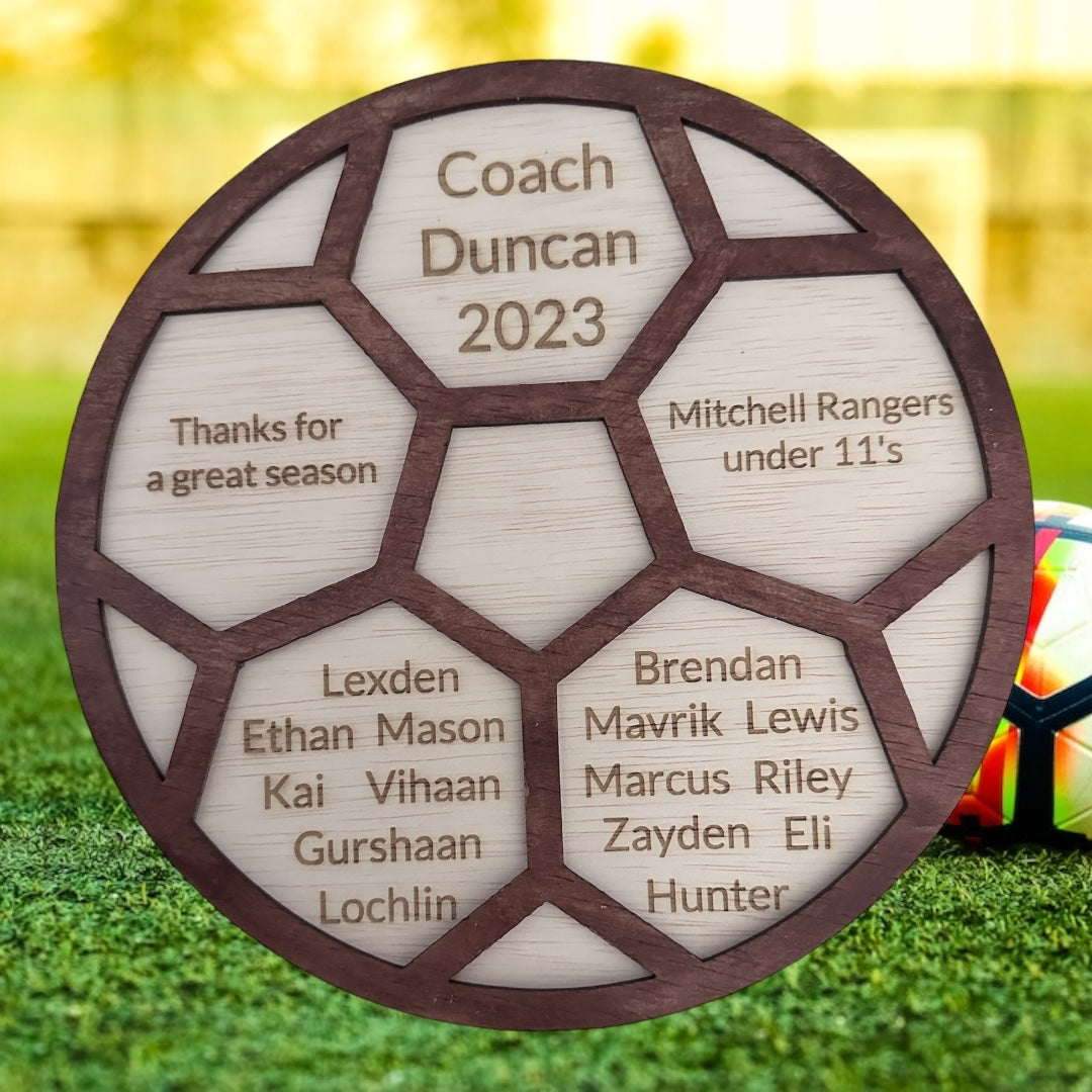 Sport teacher gifts - ranges of ball styles available.
