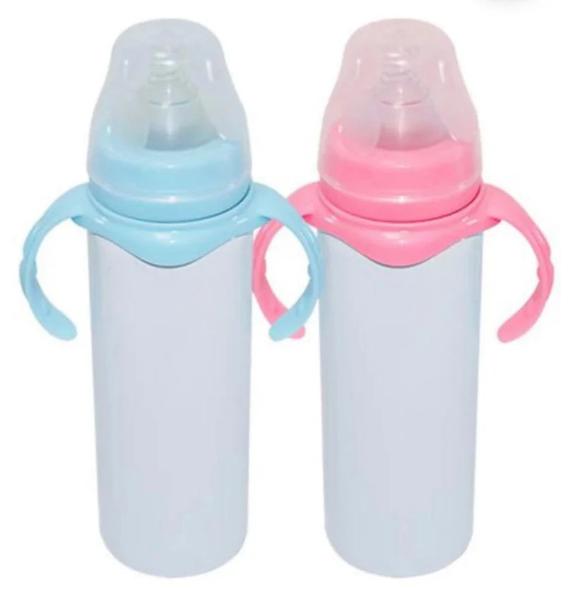 Personalised Stainless Steel Baby Bottles