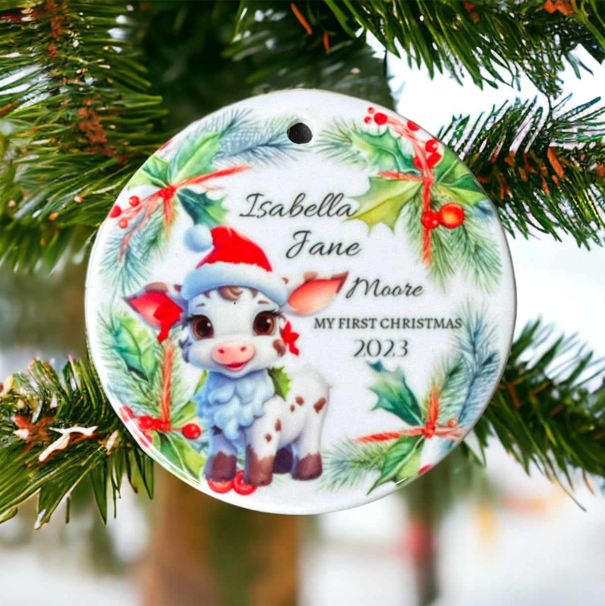 Ceramic Tree Ornaments