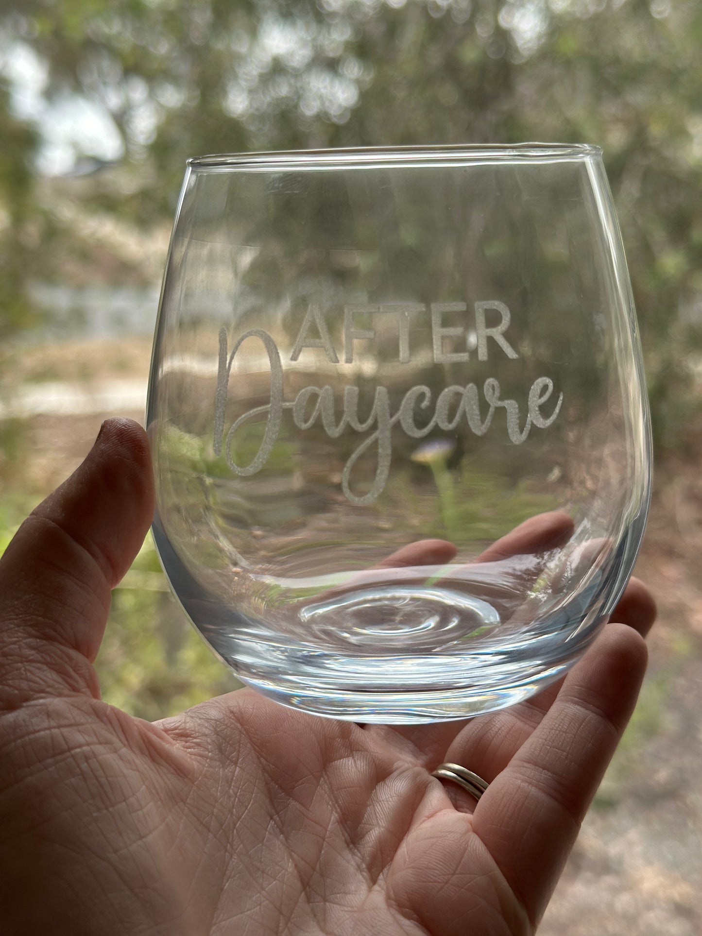 Engraved glassware/drinkware