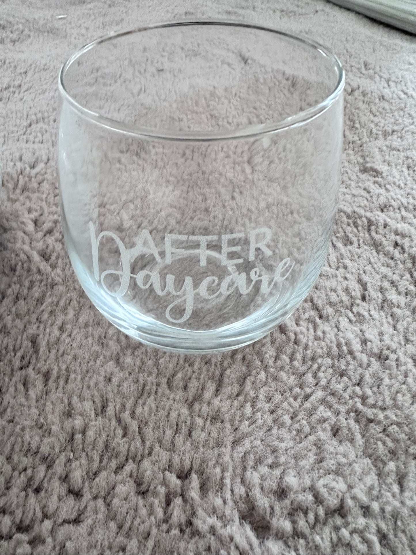 Engraved glassware/drinkware