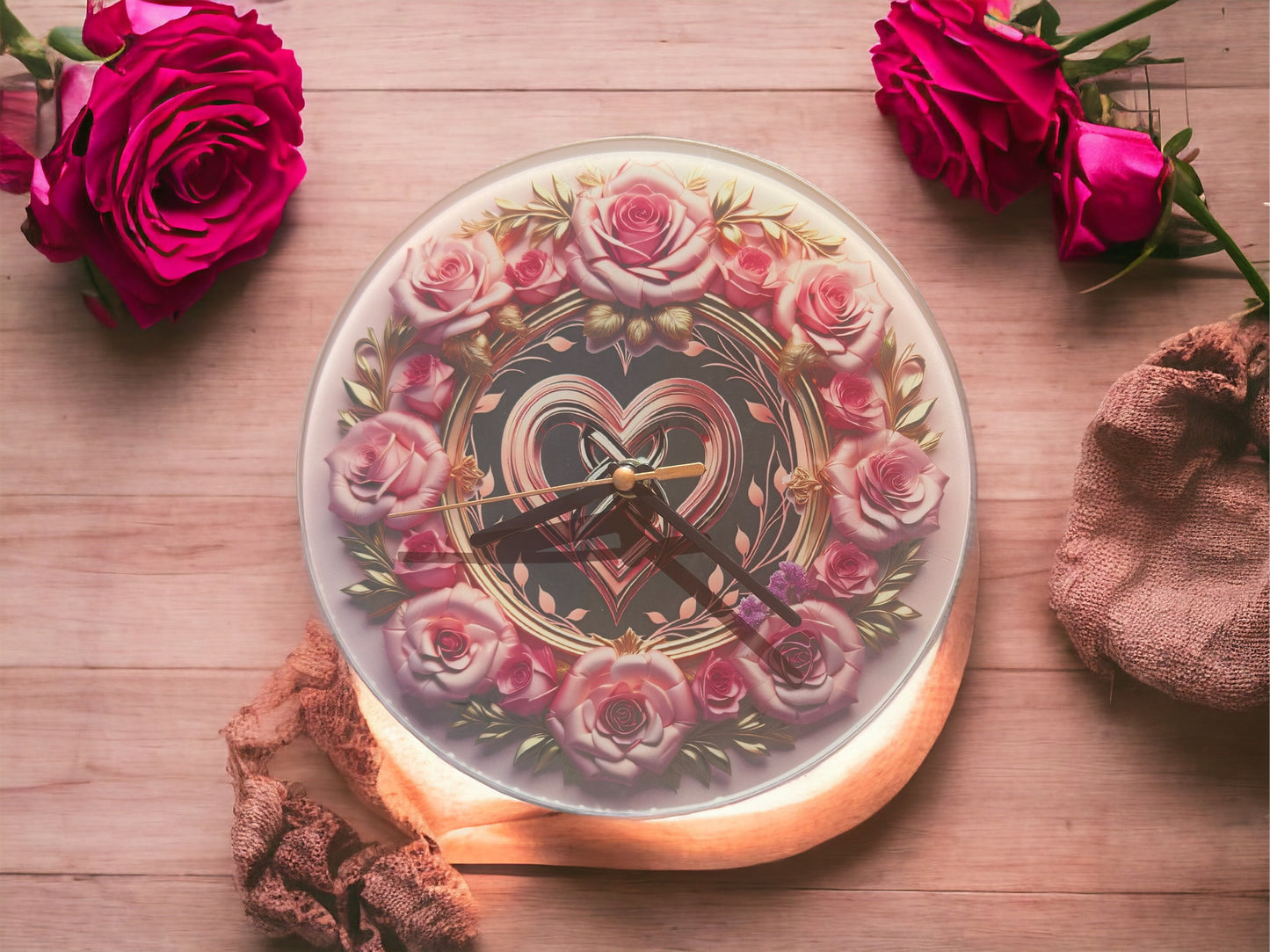 Glass Clock