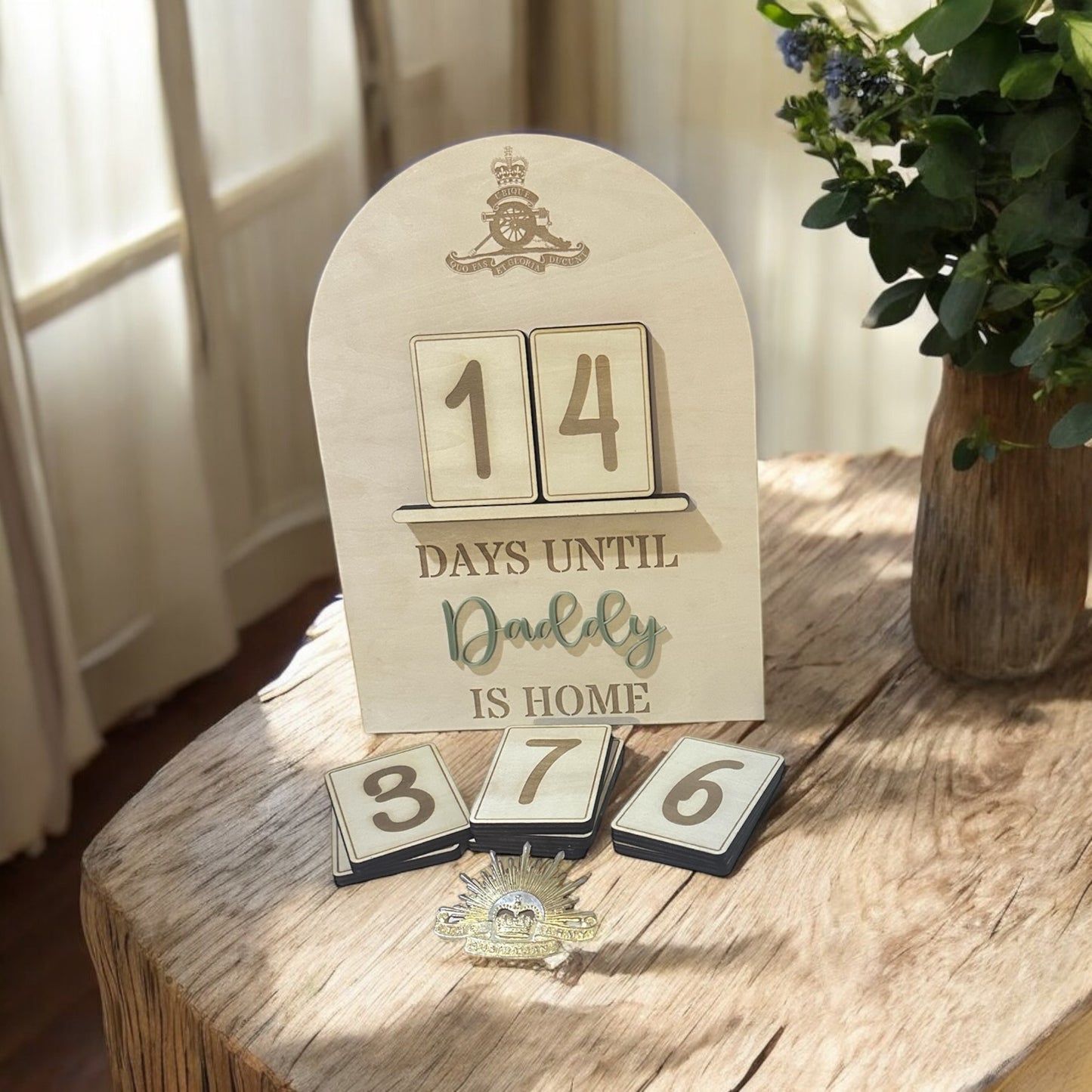 Count Down Till Daddy’s Home - Australian Army