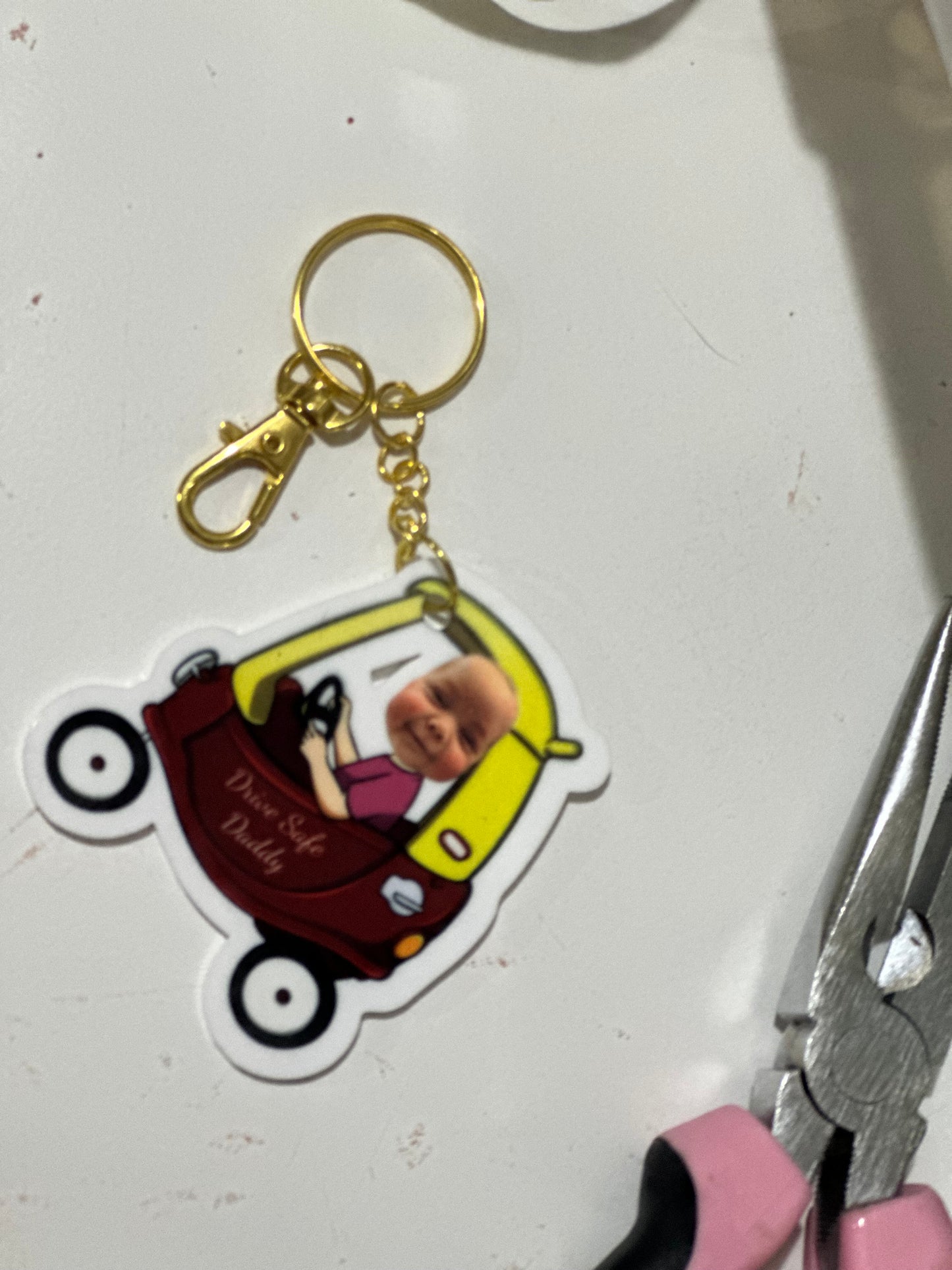 Personalised Key Rings - Acrylic, metal, wood, leather, stainless, bottle opener