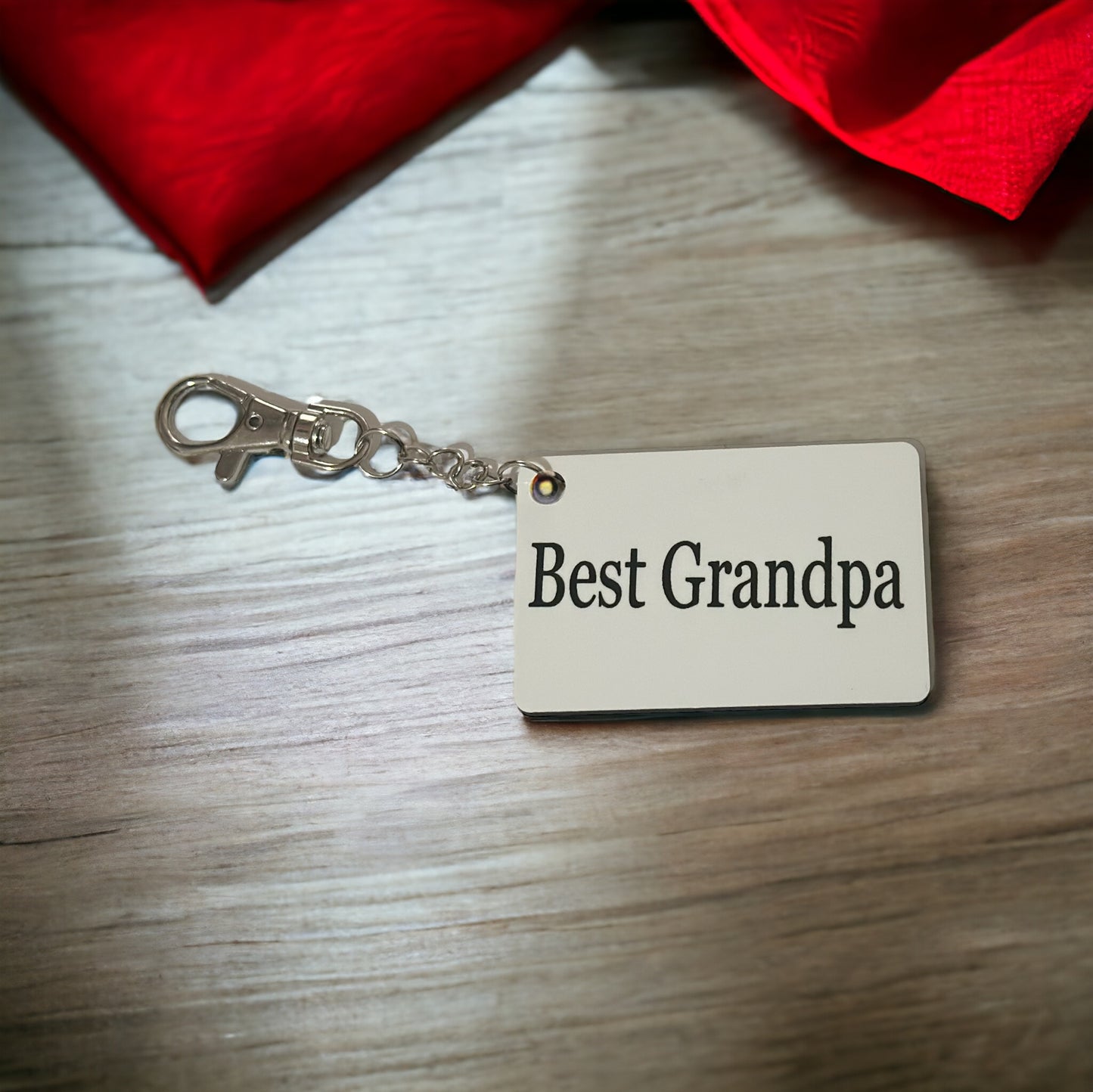 Personalised Key Rings - Acrylic, metal, wood, leather, stainless, bottle opener