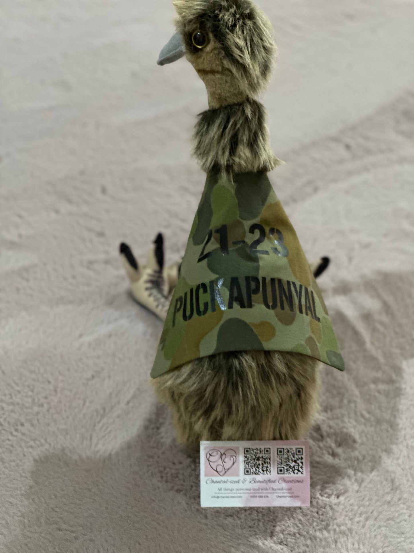 Plush Emu.
