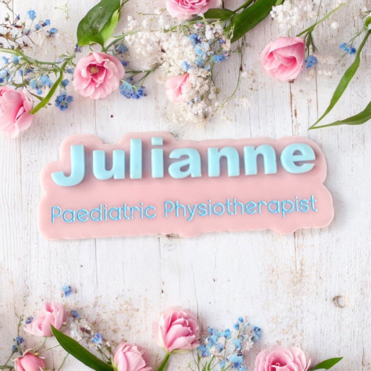Personalised name badges (all styles)