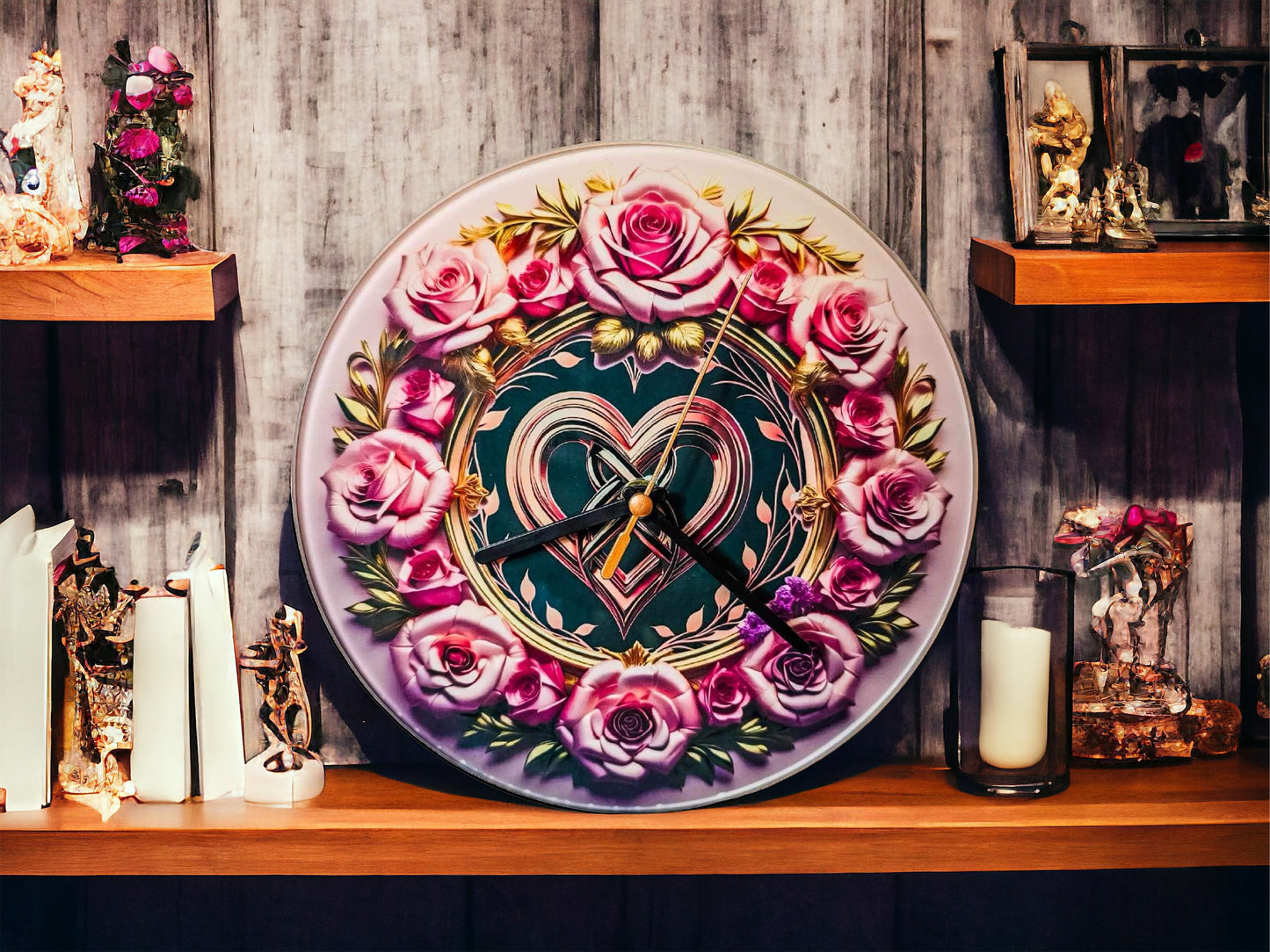 Glass clocks