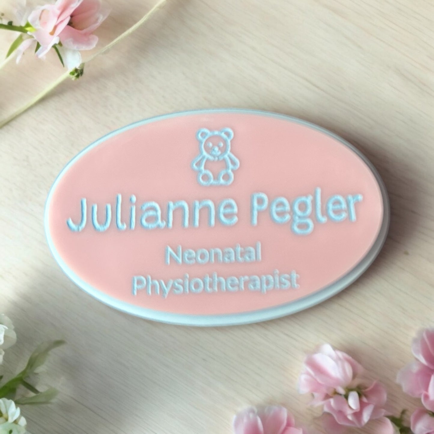 Personalised name badges (all styles)