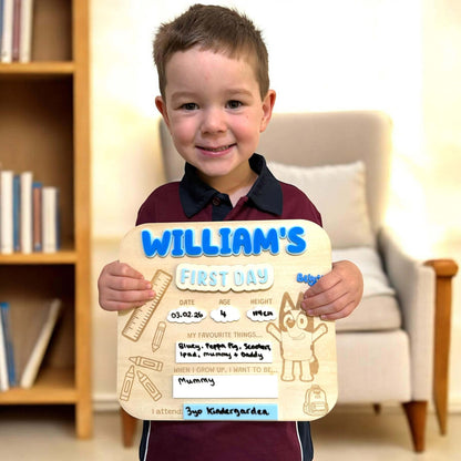 First day & last day of school or daycare boards