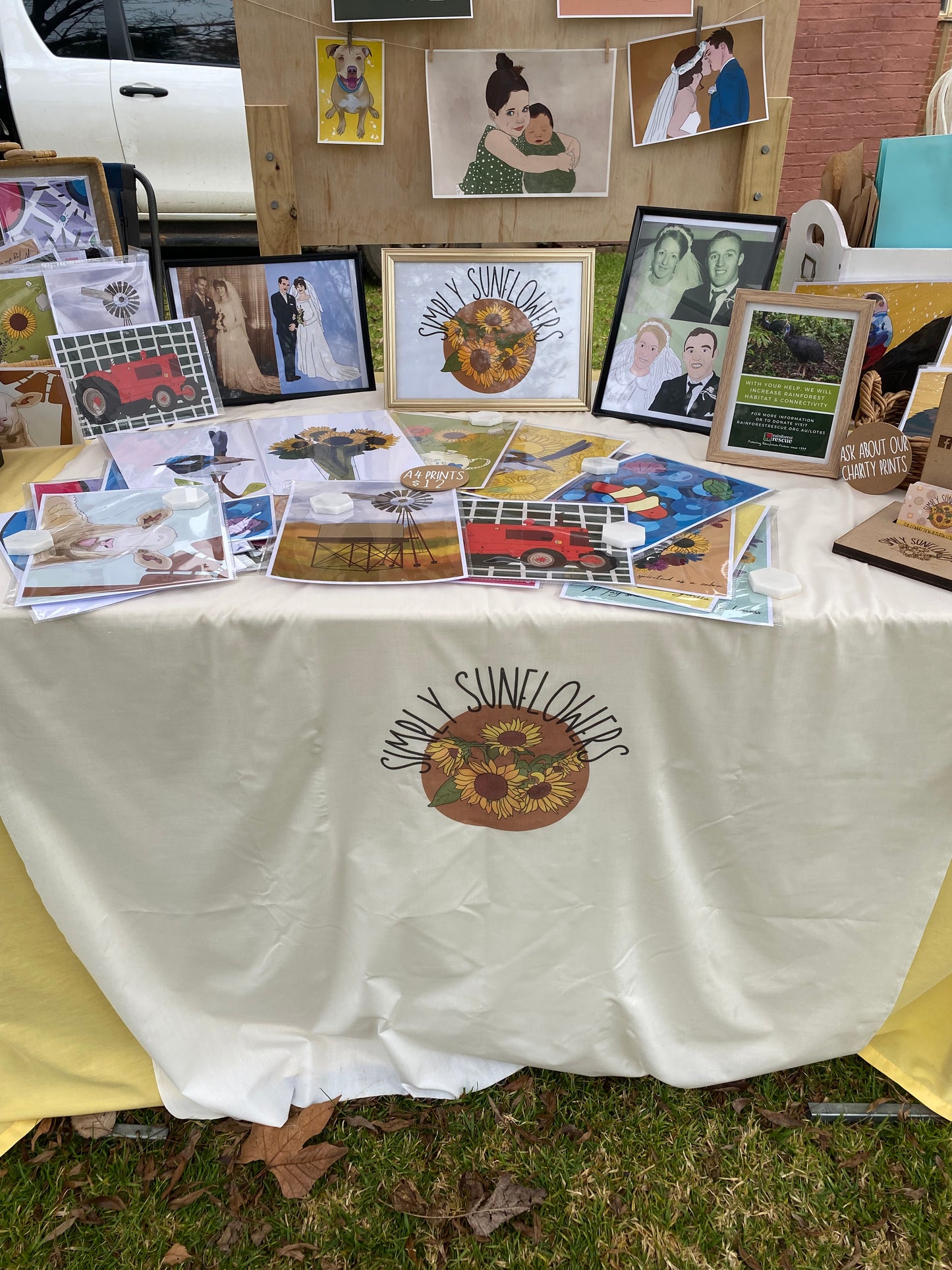 Branded 6ft Table Cloths