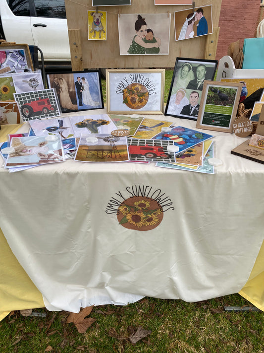Branded 6ft Table Cloths