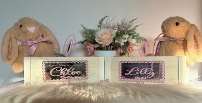 Personalised luxury Easter crates