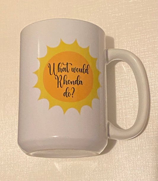 Personalised extra large coffee mug