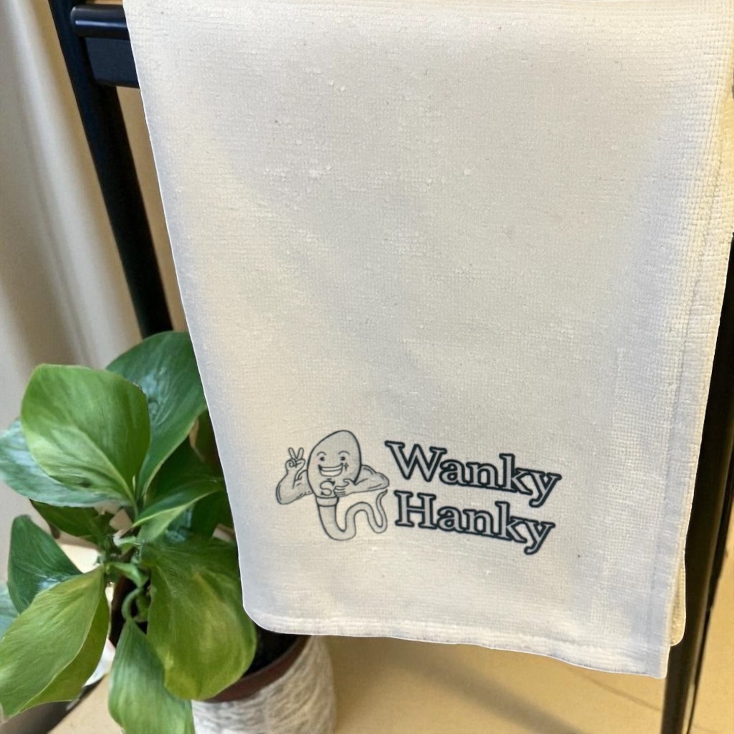 Personalized microfibre tea towel/hand towel