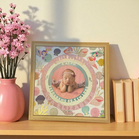 Birth Detail Shadow Box