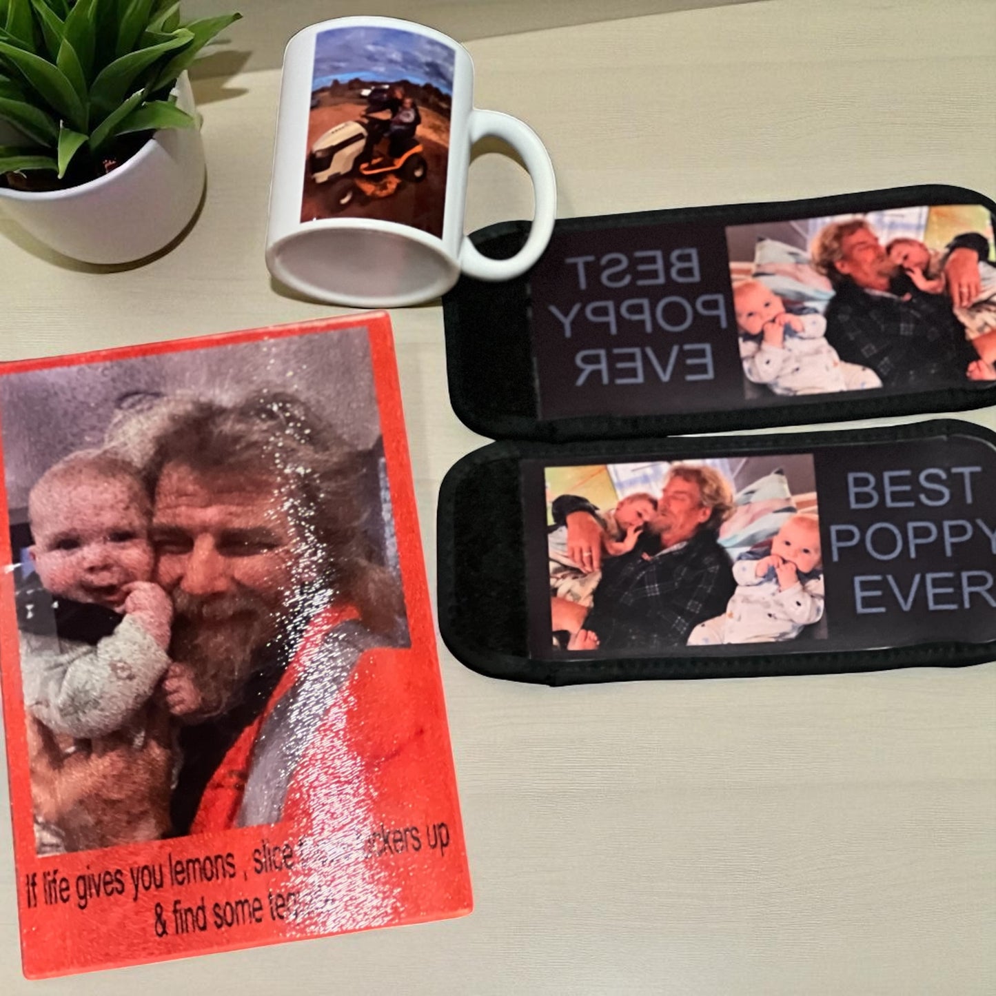 Photo chopping board