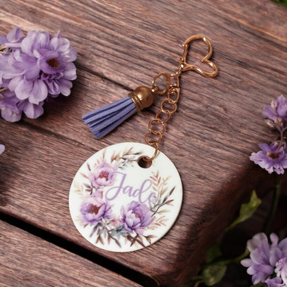 Personalised Key Rings - Acrylic, metal, wood, leather, stainless, bottle opener