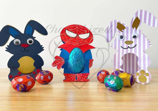 Kinder surprise Egg holders in superheroes/animals you name it!